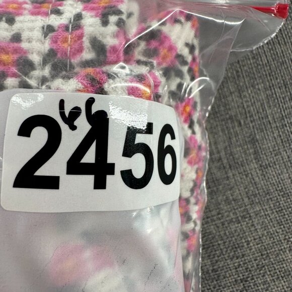 PacCares Comfy Thermal Top Long Sleeve‎ Pre-Owned Small Cotton Pink Ivory - Picture 14 of 14